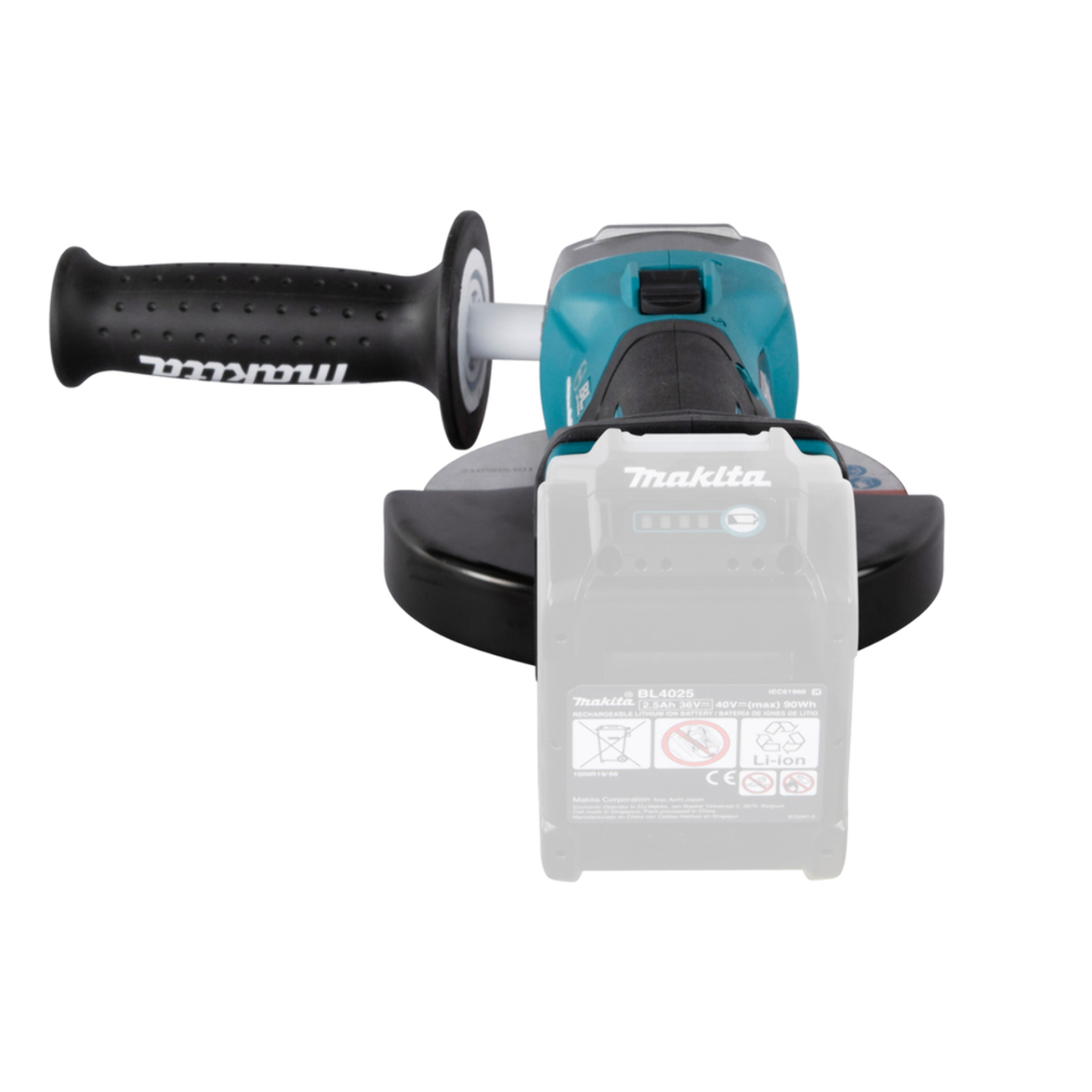 Meuleuse 150 mm 40V max - MAKITA - sans batterie, ni chargeur - GA035GZ