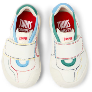 Sneakers - CAMPER Peu Path Twins - Bianco - Tessuto tecnico