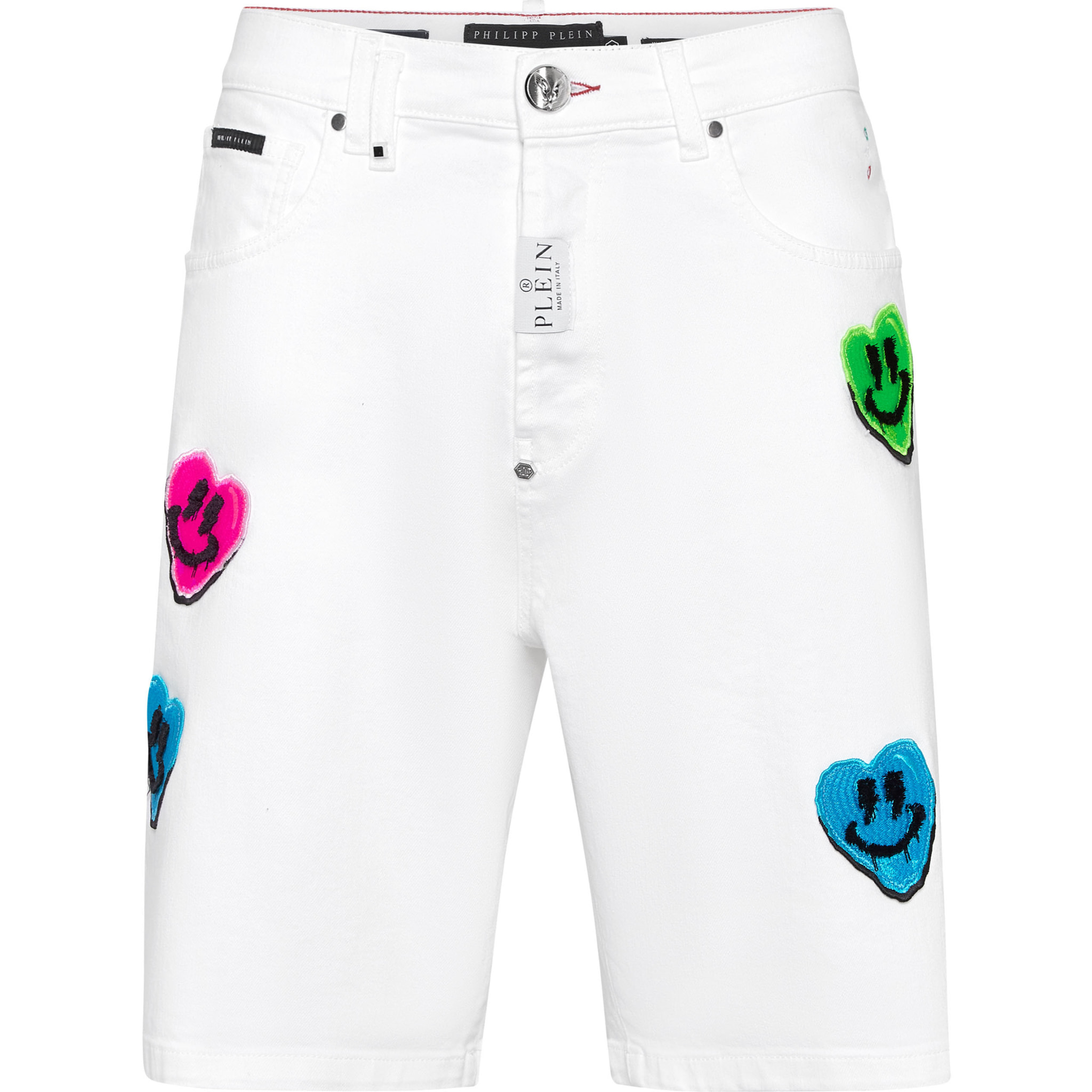 PHILIPP PLEIN Pantalones cortos vaqueros SMILE