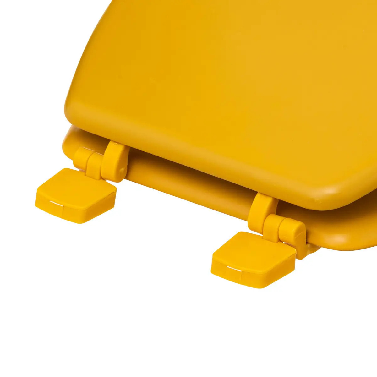 Abattant WC Bois laqué Jaune Colorama