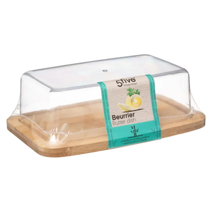 Beurrier socle bambou