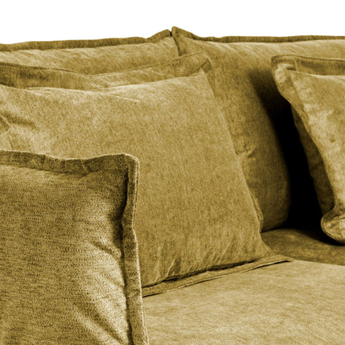 Canapé Tissu droit Verduro - 4 Places