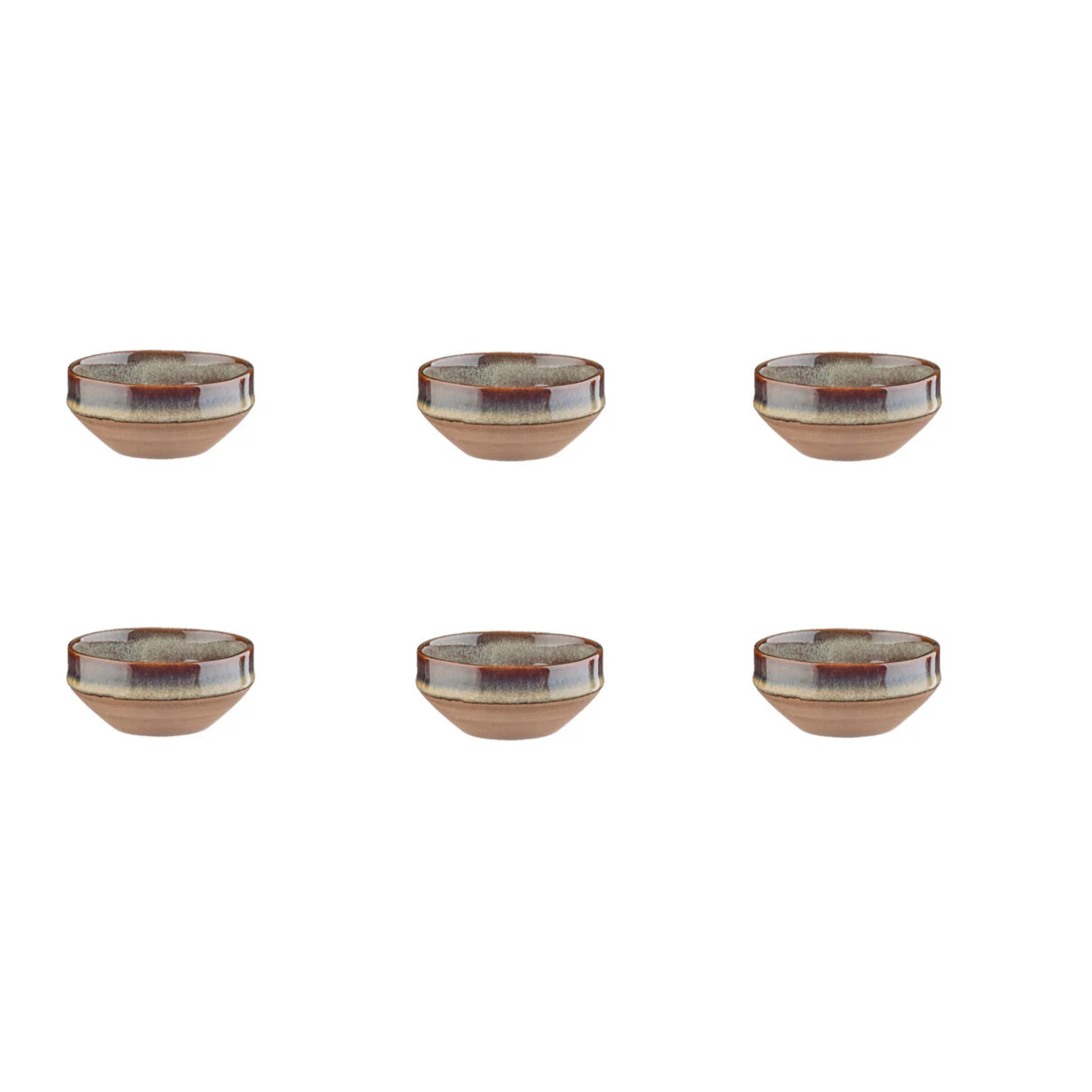 Bol GENESIS Ø8cm - 6 pièces - Basalte