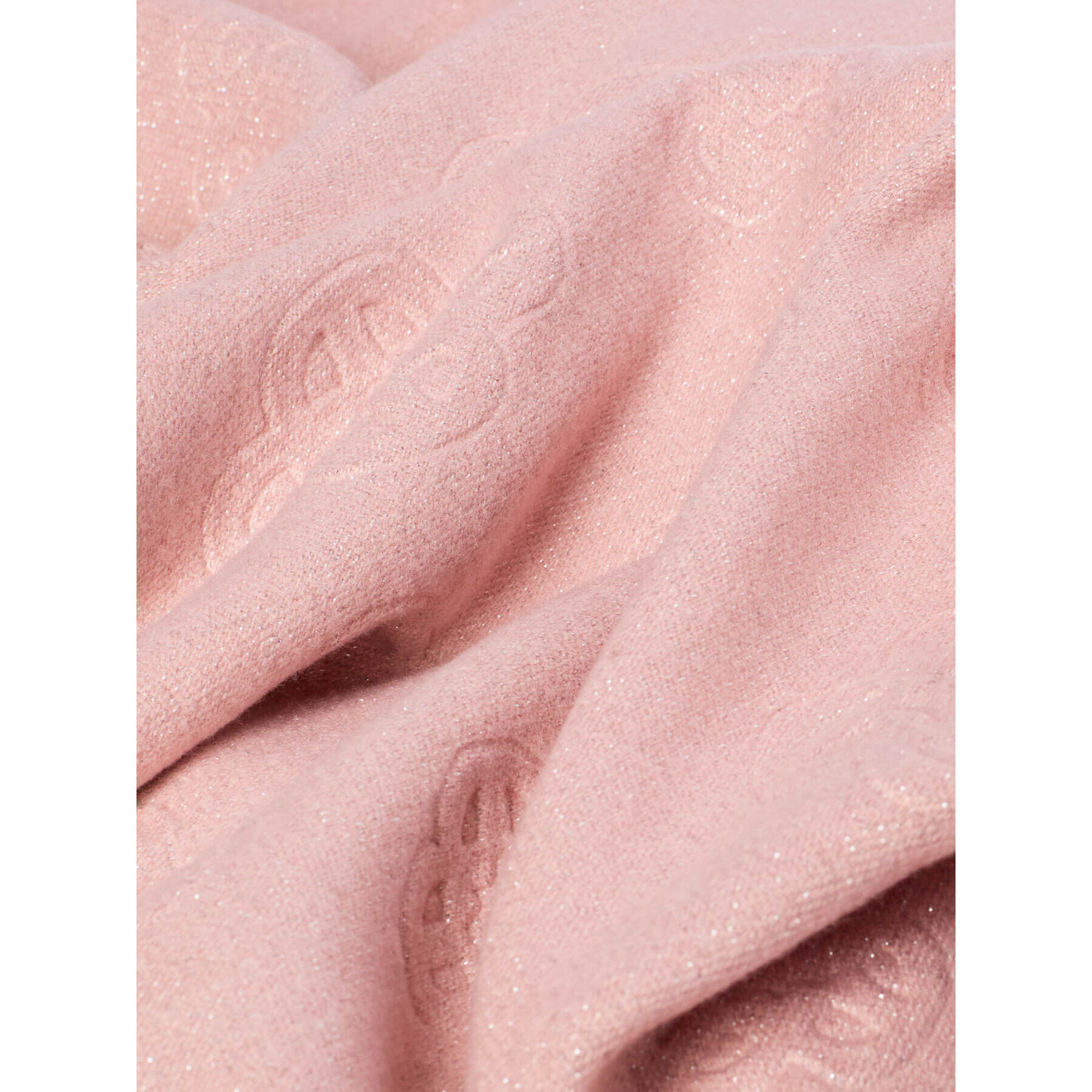 Elena Mirò - Sciarpa con logo embossed - Rosa