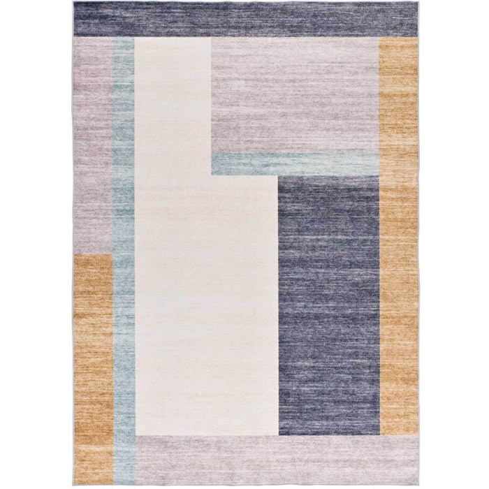 Alfombra impresa geomÃ©trica multicolor Class, varias medidas disponibles