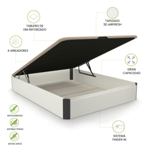 Canapé Luxury 3D Blanco - Grafito