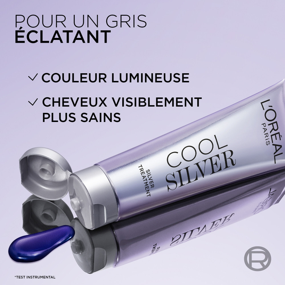 L'Oréal Paris Cool Silver Soin Sublimateur de Gris - Blanc Perlé