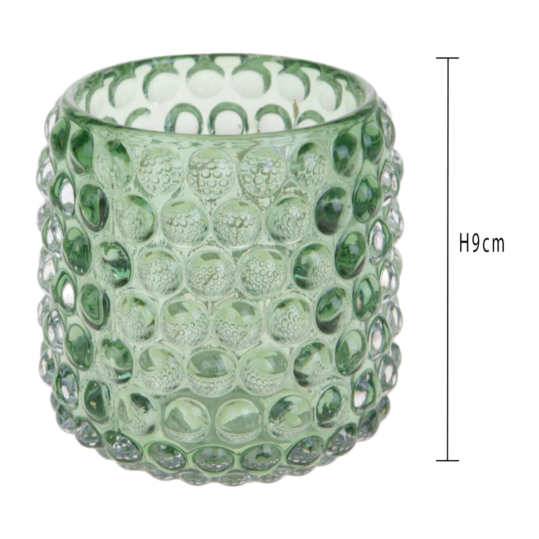 Portacandele bubble - Pezzi 12 - 9xH9x9cm - Bianchi Dino SpA