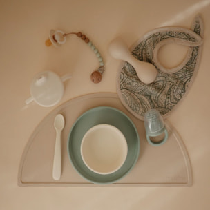 Mushie Sonajero Silicona Bebé Solid