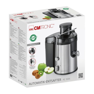 Centrifugeuse 1.5l 400W Clatronic AE 3666 Noir