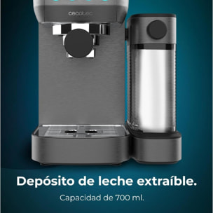 Macchine del caffè semiautomatiche Power Espresso 20 Steel Pro Latte Cecotec