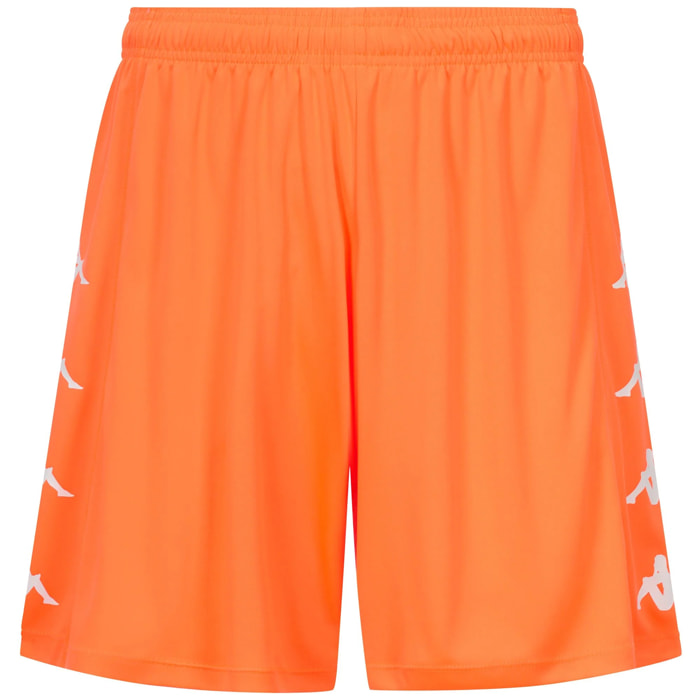 Pantaloni Corti Kappa Uomo Kappa4Football Durchet Arancione