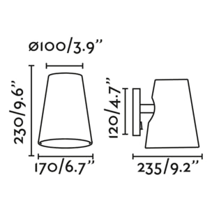 LUPE Aplique negro/beige