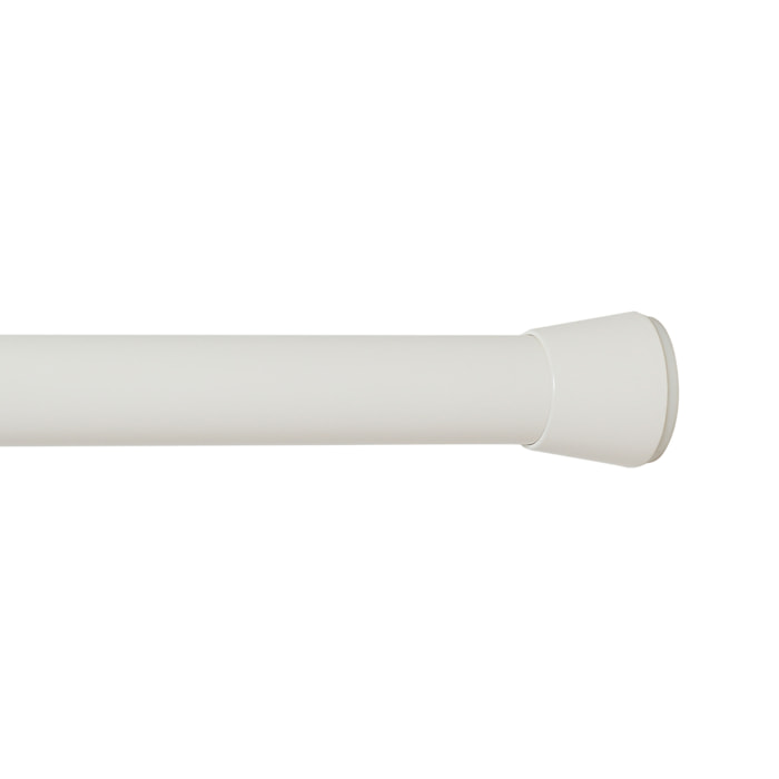 Barra presión extensible sin taladrar Blanco