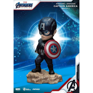 Avengers: Endgame Mini Uova Attack Figura Capitan America 7 Cm Beast Kingdom