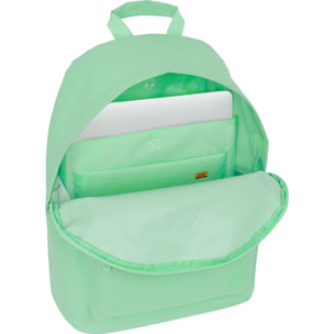 Mochila para portatil 14,1" kappa basics "menta"