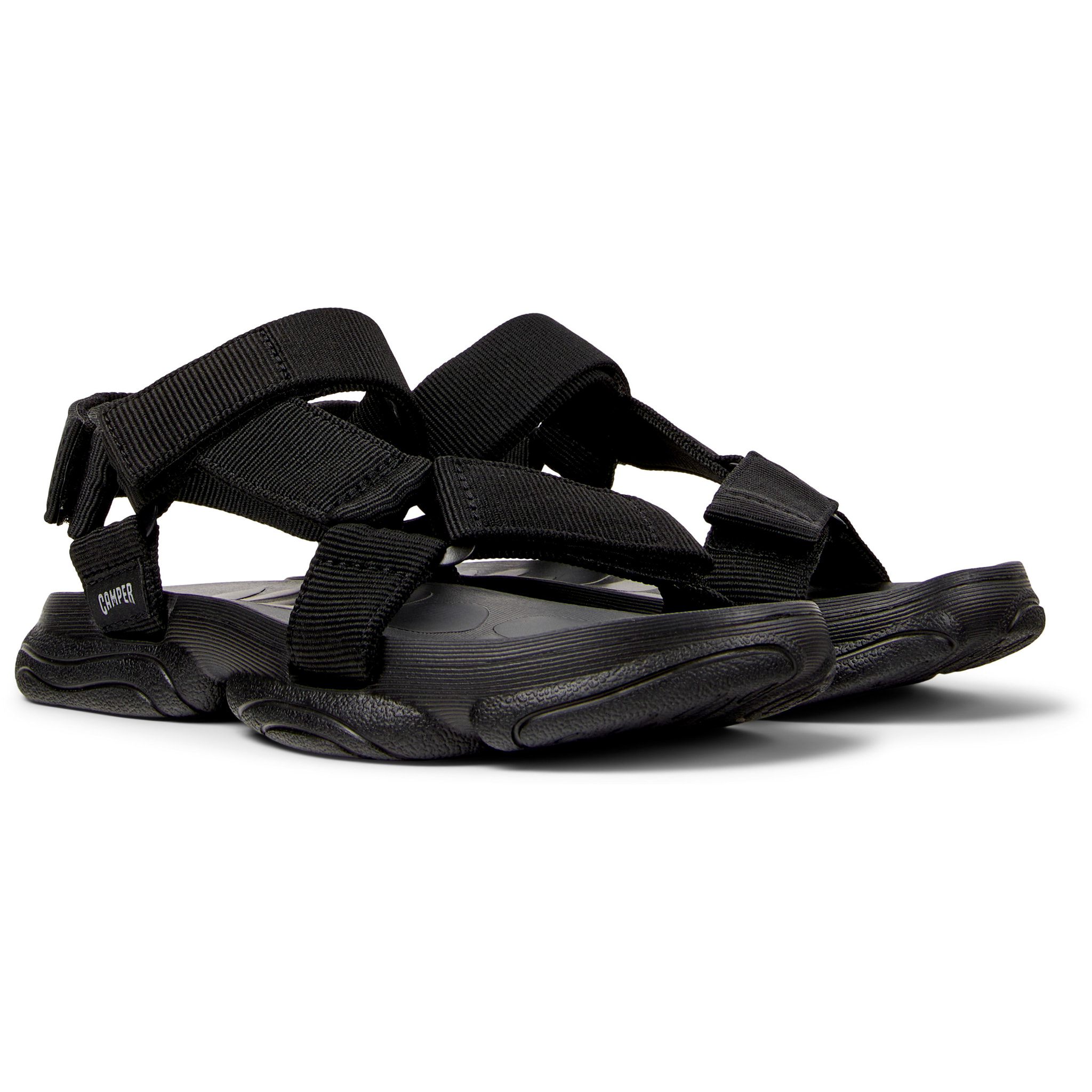 Sandalias - CAMPER Karst Sandal - Negro - Textil técnico