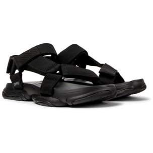 Sandalias - CAMPER Karst Sandal - Negro - Textil técnico