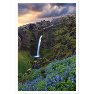 Affiche paysage voyage en islande Affiche seule