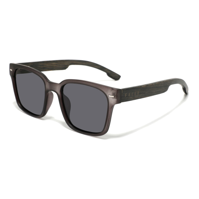 Gafas de Sol Feler 1601P-19 Polarizadas de Madera Unisex 52 mm