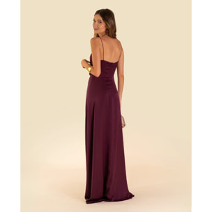 Vestido largo princesa de tirantes