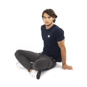 Pantalone cargo da uomo con logo piccolo 'Basic'