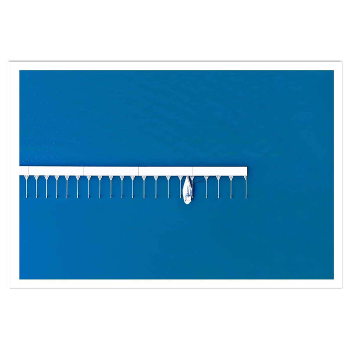 Poster deco mer embarcadère Affiche seule