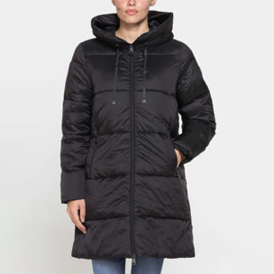 GIACCONE MIDI COMFORT FIT IN TESSUTO SATINATO