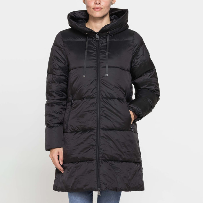 GIACCONE MIDI COMFORT FIT IN TESSUTO SATINATO