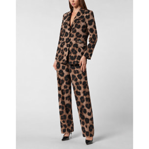 PHILIPP PLEIN Blazer LEOPARD