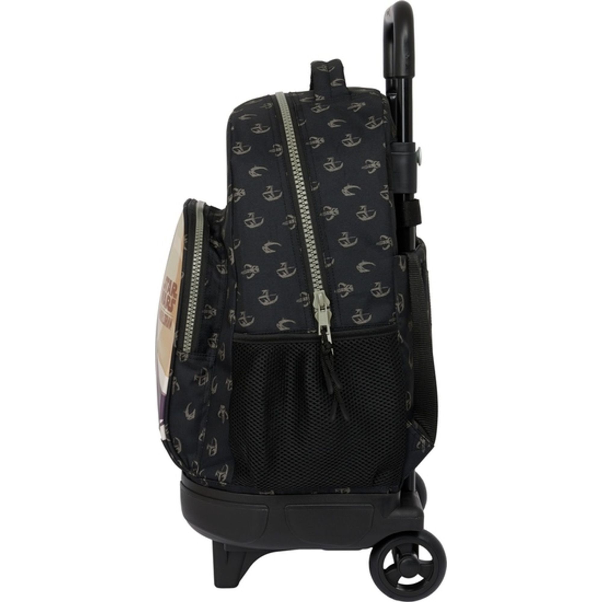 Mochila gde. c/ruedas compact extraible the mandalorian "this is the way"