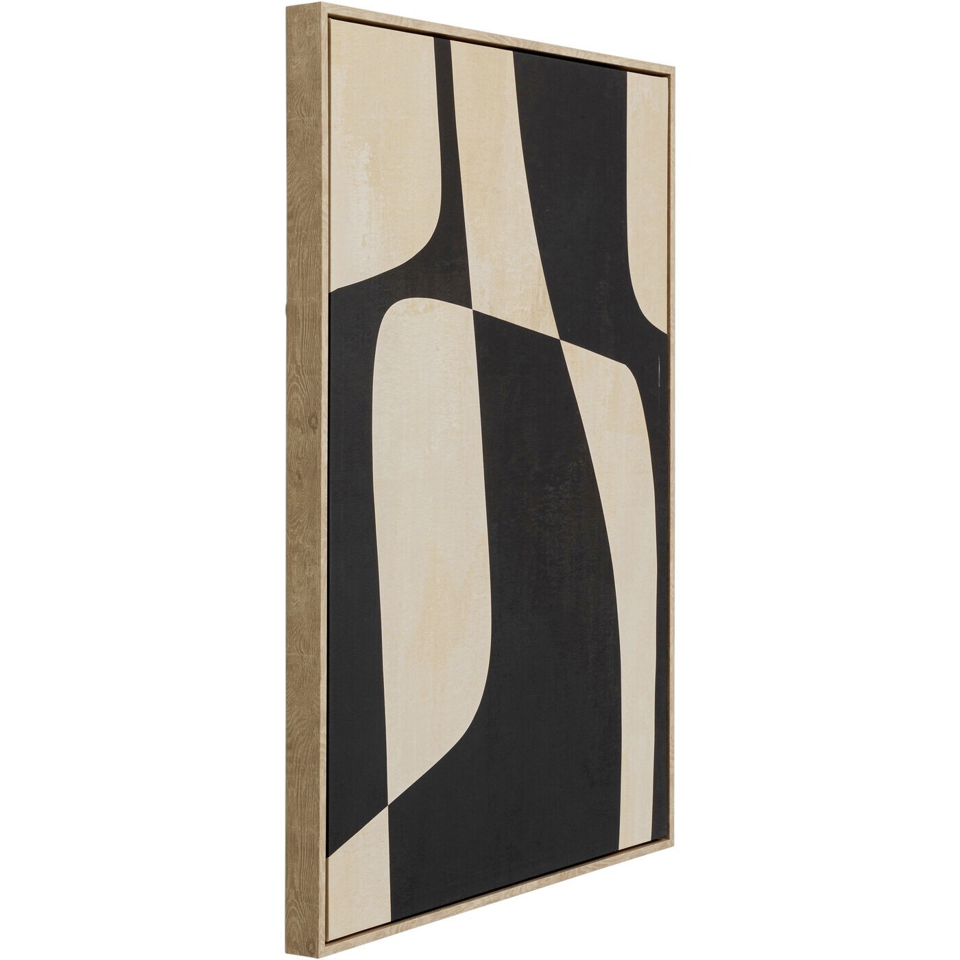 Tableau Classic Shape 63x93cm noir Kare Design