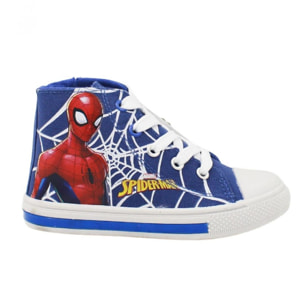 Sneakers alte con luci Spiderman Lui Easy Shoes Multicolor