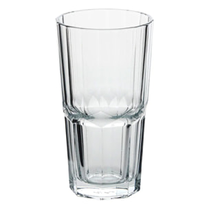 Lot de 6 Gobelets Time'eau transparent 38cl