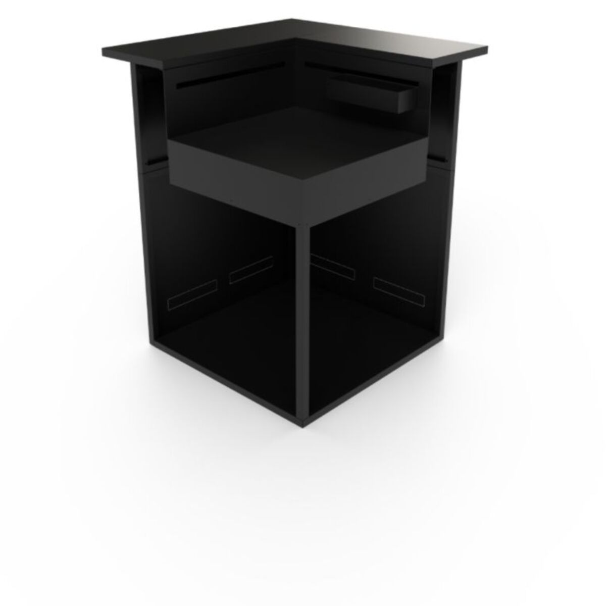 Meuble d'angle FORGE ADOUR SAAF CBN angle acier fermé Comptoir