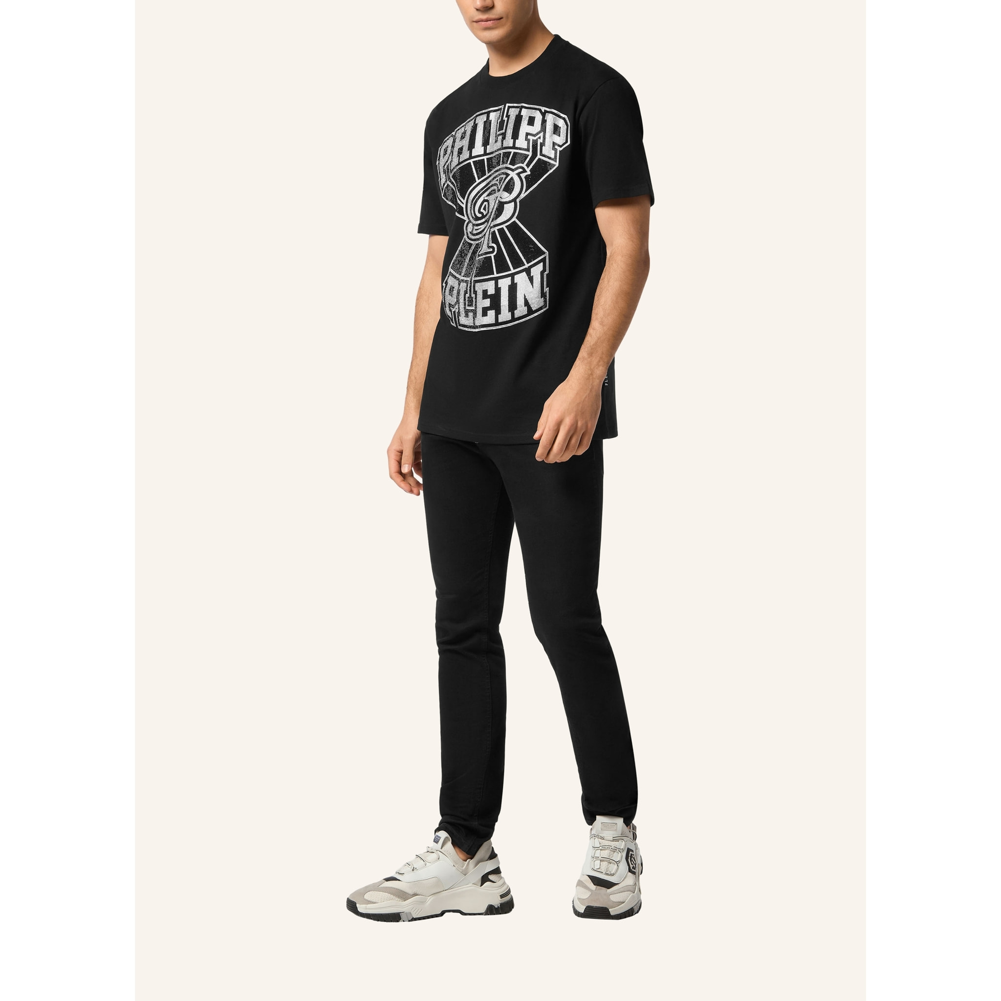 PHILIPP PLEIN T-Shirt Round Neck Ss COLLEGE