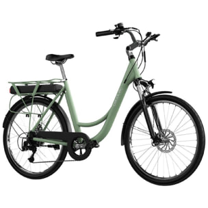 Cecotec Bicicleta Eléctrica de Ciudad Capital. 80 km de Autonomía Batería 468 WH