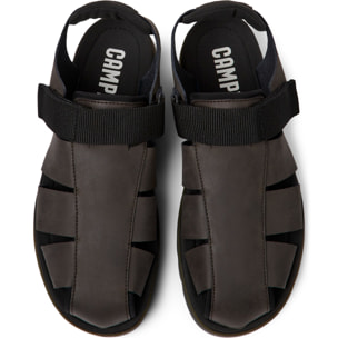 Sandalias - CAMPER Oruga - Marron - Cuero liso