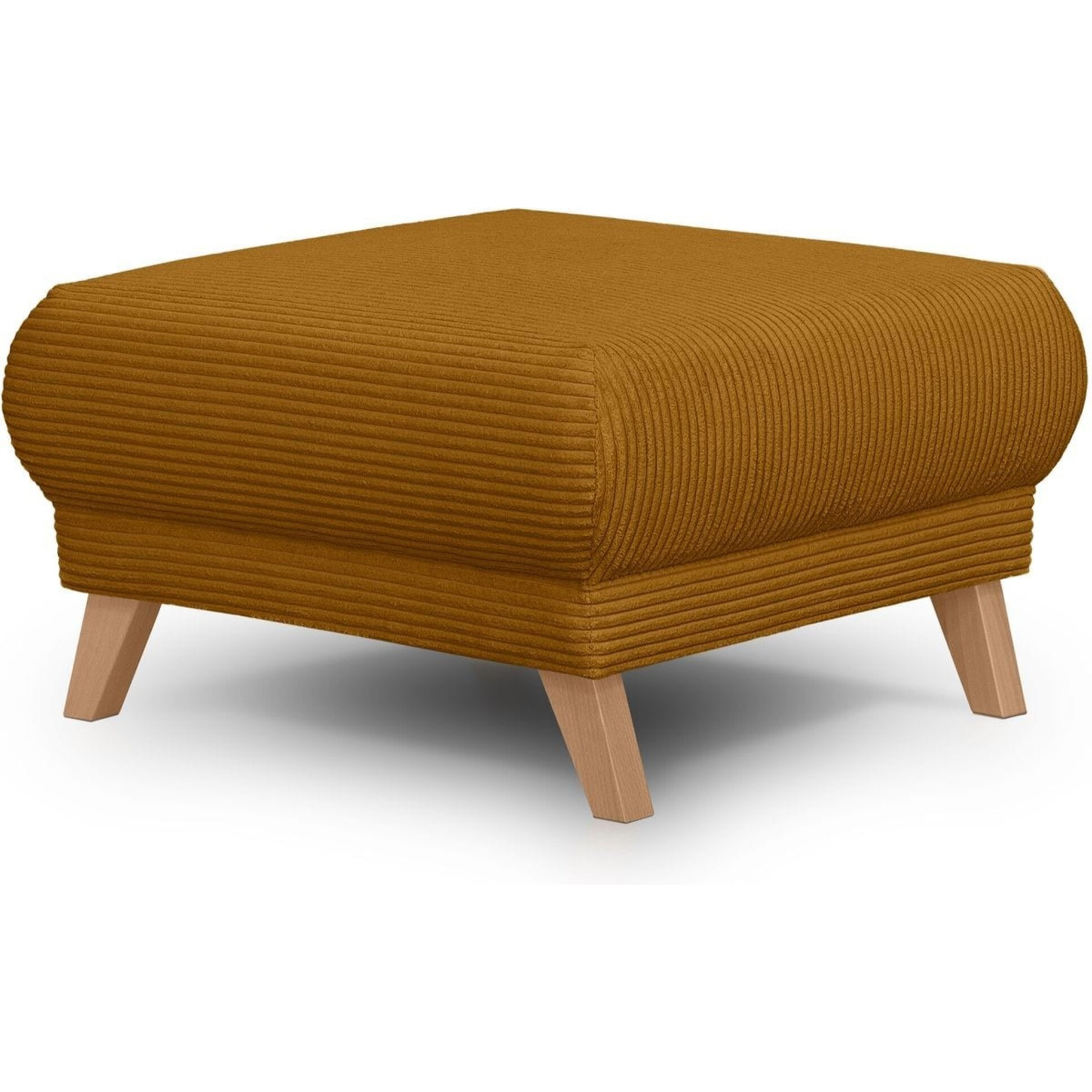 Pouf en velours côtelé - LARIA