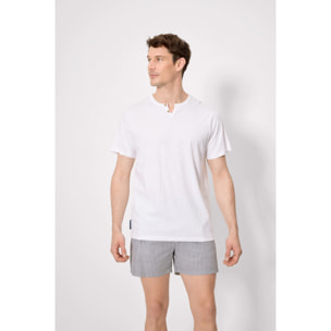 T-shirt a maniche corte Bianco