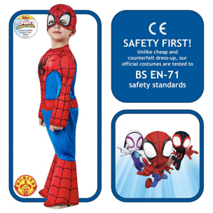 DISFRAZ SPIDEY MARVEL 2-3 AÑOS