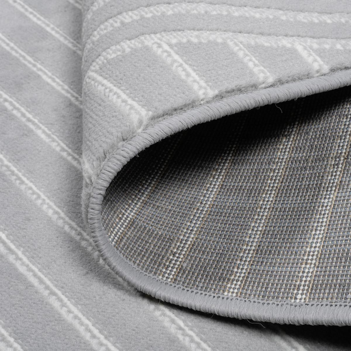 Tapis salon et chambre tissé motif géométrique SUDU