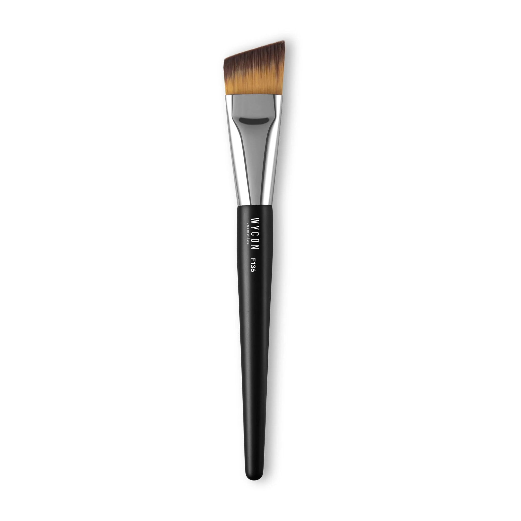 F136 - FACE DETAIL BRUSH Pennello viso ideale per delineare i contorni e i volumi del viso