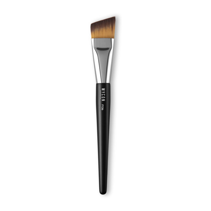 F136 - FACE DETAIL BRUSH Pennello viso ideale per delineare i contorni e i volumi del viso