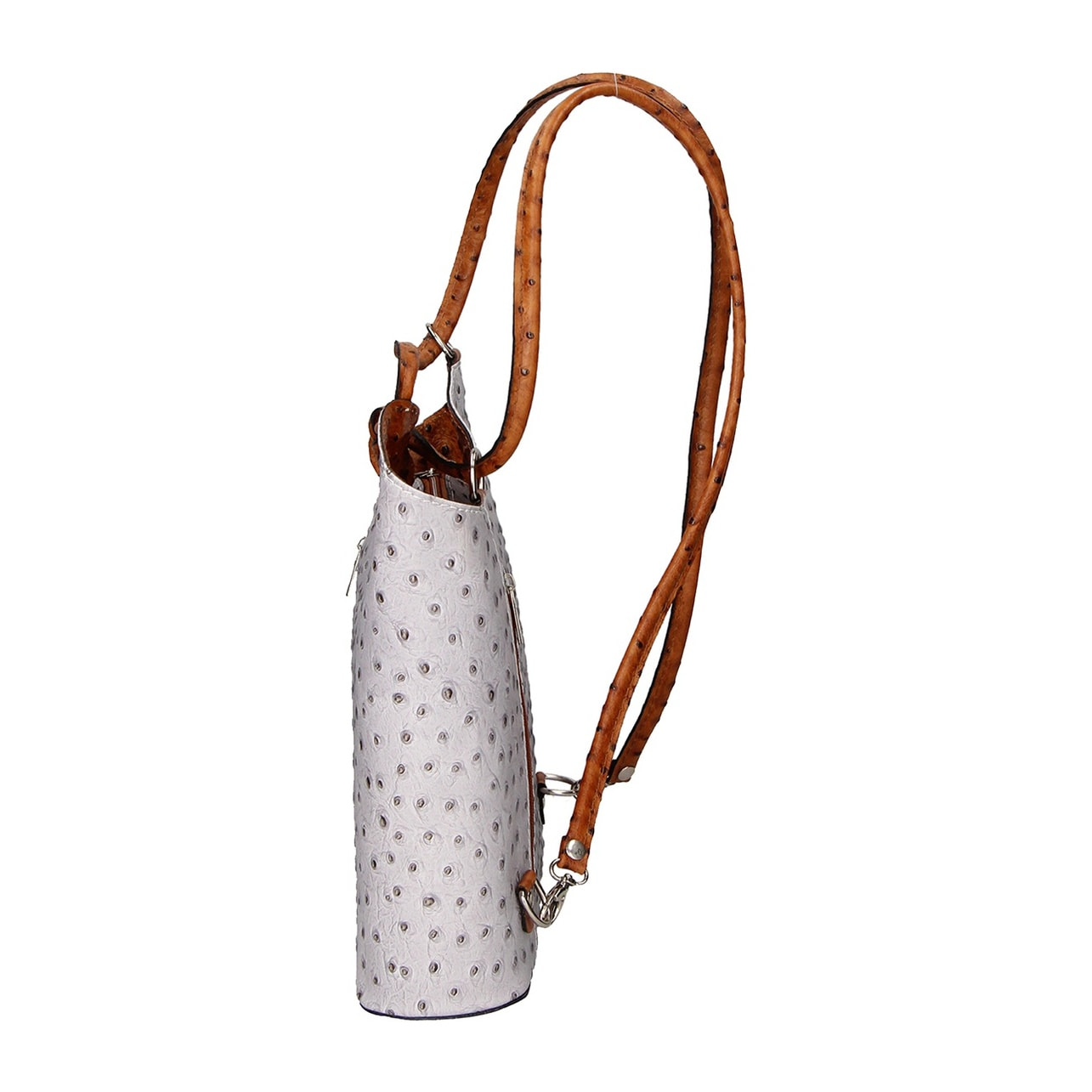 Zaino da donna in vera pelle - Modello Charlotte - 28.0 x 25.0 x 9.0 cm