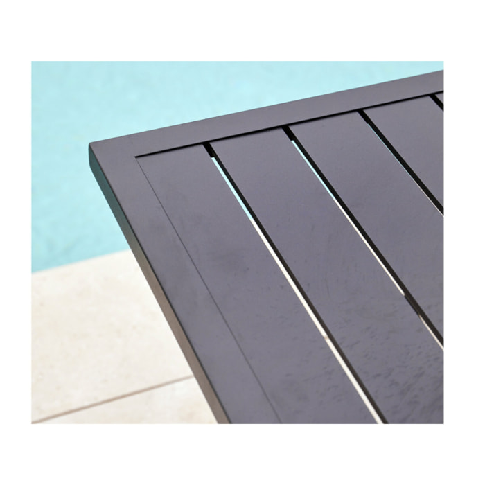 GUETHAROS - Ensemble table et chaises de jardin  - GRIS