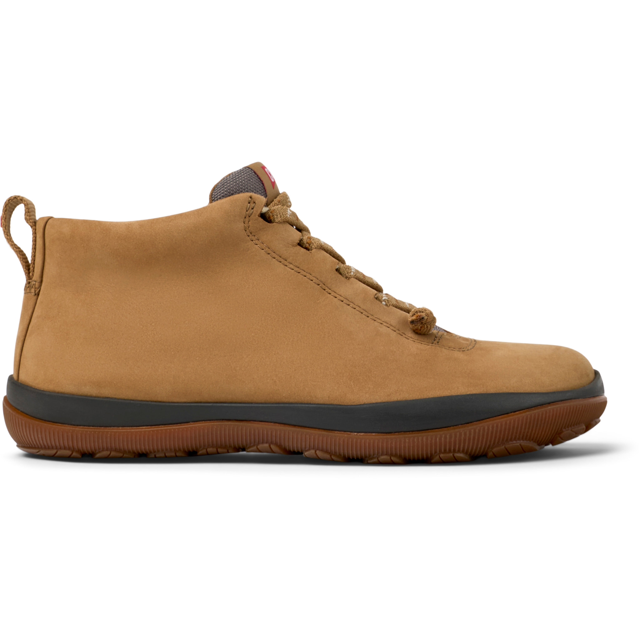 Botines - CAMPER Peu Pista GM - Marron - Cuero Nubuck