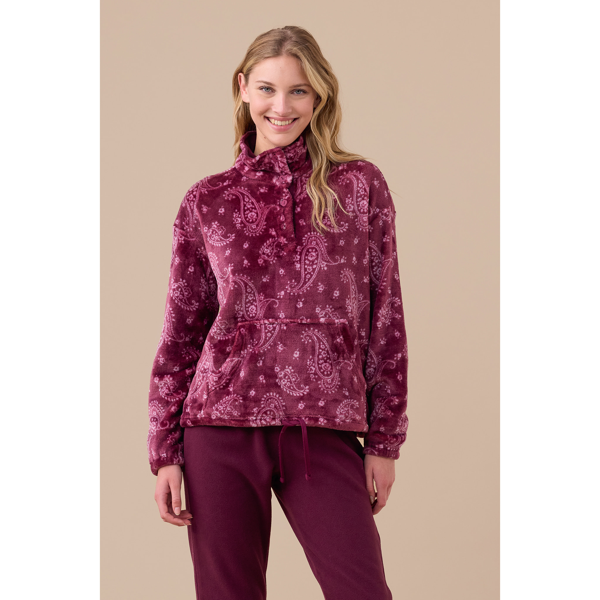 Pigiama donna coral articolo cachemire. Noidinotte