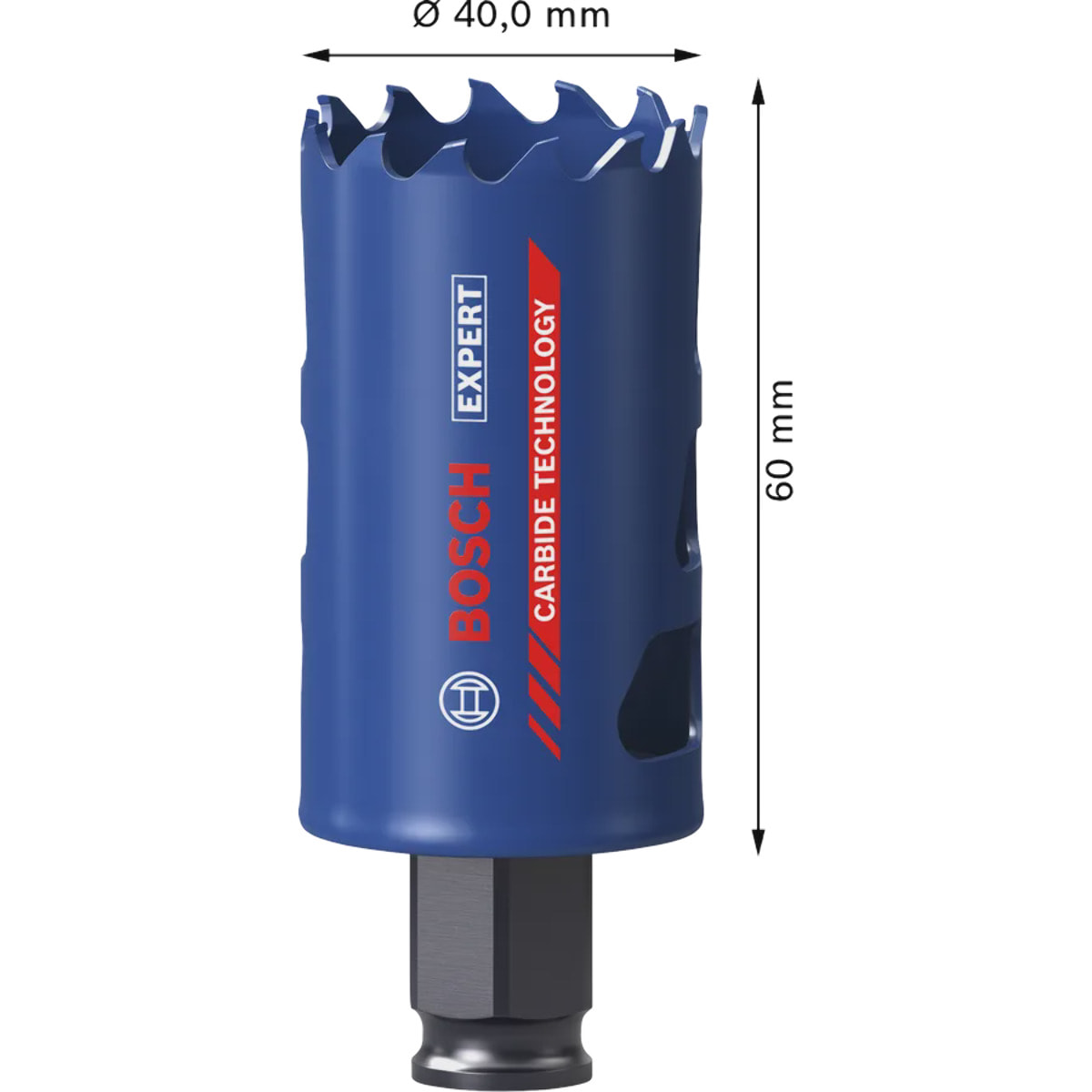 Scie trépan EXPERT Multi Material PC Plus Ø.40 - BOSCH - 2608901885