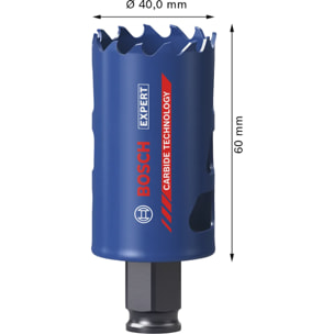 Scie trépan EXPERT Multi Material PC Plus Ø.40 - BOSCH - 2608901885